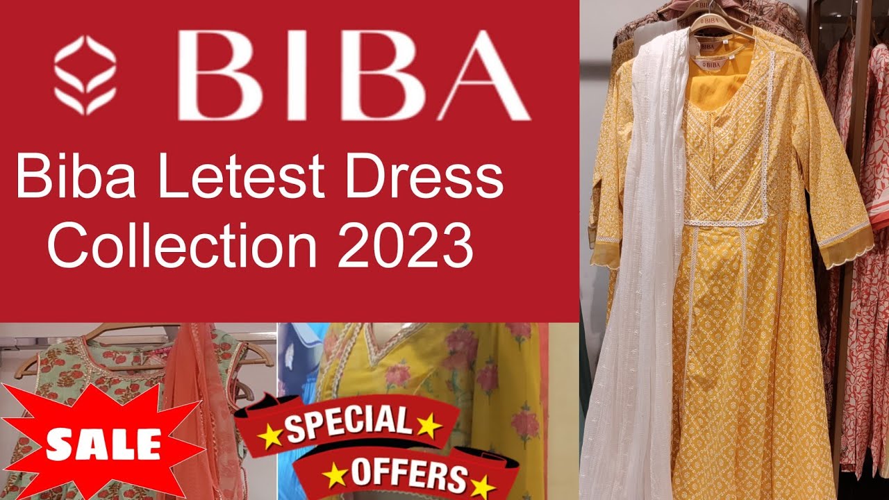 Buy Biba Womens Off White Printed Cotton Anarkali Suit (Set of 3) online